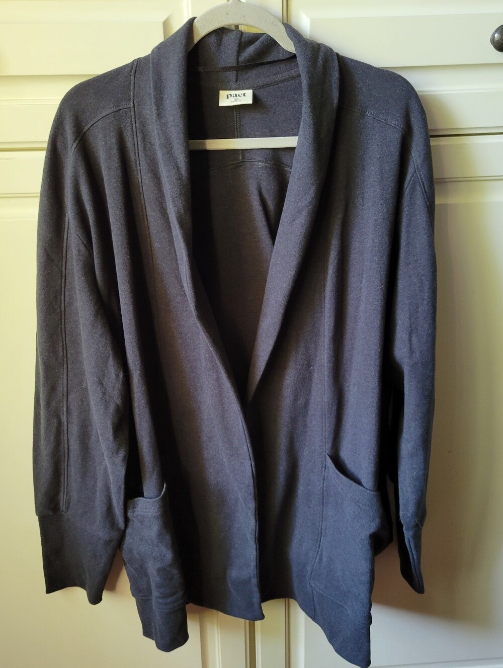 PACT Organic Airplane Wrap Cardigan XL